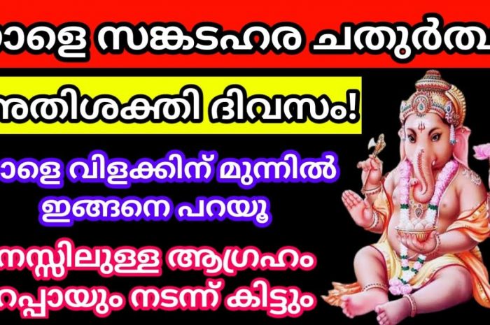 സങ്കട ചതുർത്തി ദിവസം തീർച്ചയായും നിങ്ങൾ ഇത്തരത്തിൽ പ്രാർത്ഥിക്കുകയാണെങ്കിൽ നിങ്ങൾക്ക് ഗണപതി ഭഗവാന്റെ അനുഗ്രഹം ലഭിക്കും