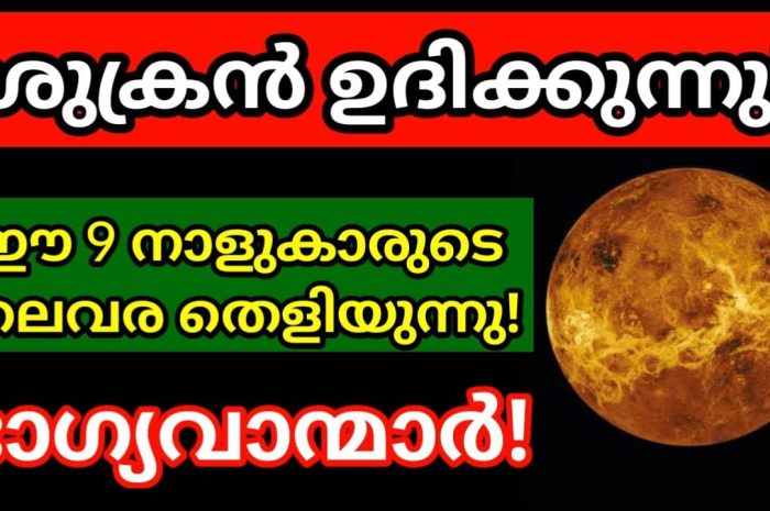 കർക്കിടകം മാസം കഴിയുന്നതോടുകൂടി ഈ പറയുന്ന നാളുകാർക്ക് രാജയോഗം