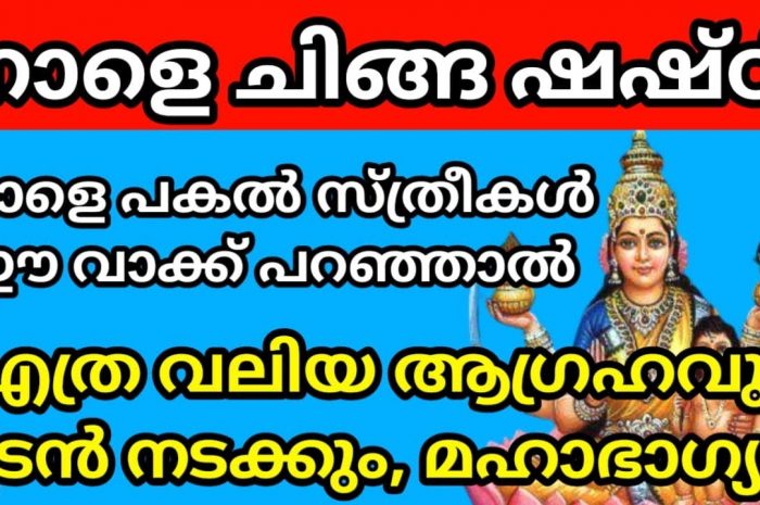 ചിങ്ങമാസത്തിലെ ഷഷ്ടി നിങ്ങൾ ഈ പറയുന്നതുപോലെ ചെയ്തു നോക്കൂ തീർച്ചയായും നിങ്ങൾക്ക് വലിയ ഐശ്വര്യം തന്നെ വന്നുചേരും