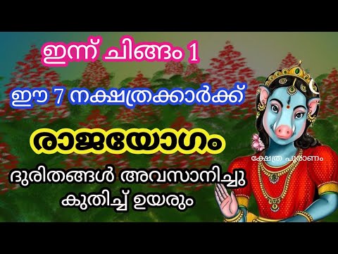 ചിങ്ങം ആരംഭിക്കുന്നതോടുകൂടി ഈ നക്ഷത്രക്കാർക്ക് രാജയോഗം വന്ന് ആരംഭിക്കും