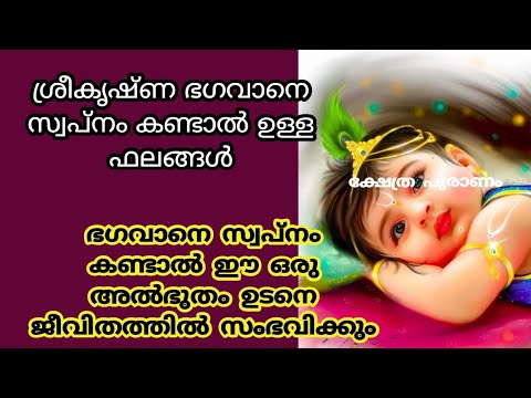 ഗുരുവായൂരപ്പനെ സ്വപ്നം കണ്ടാൽ നിങ്ങളുടെ ജീവിതത്തിൽ ഉണ്ടാകുന്ന പല മാറ്റങ്ങൾ