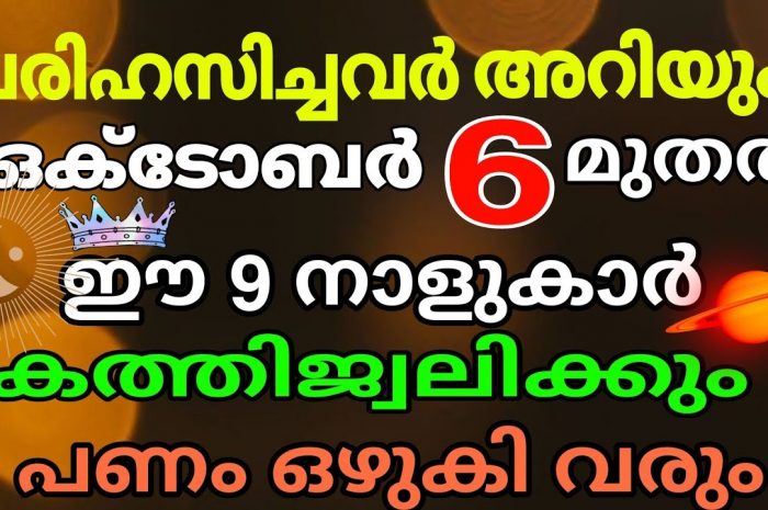 ഈ നാള് വരെ ഇനി പിടിച്ചാൽ കിട്ടില്ല അത്രയേറെ ഉയർച്ചയാണ് ഇനി ഇവർക്ക് അങ്ങോട്ട്