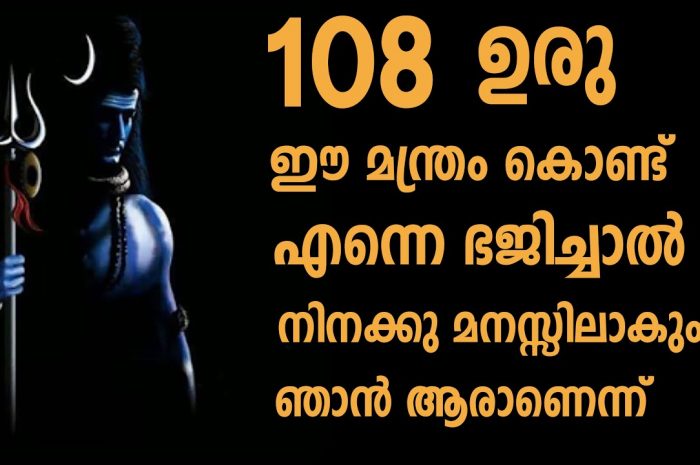 നിങ്ങളെയും മന്ത്രം നിത്യവും ജപിച്ചു നോക്കൂ നിങ്ങളുടെ ജീവിതം മാറിമറിയും