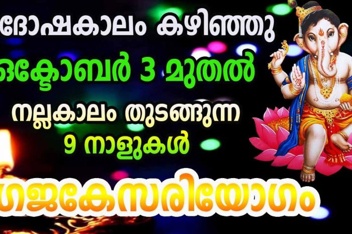 നിങ്ങൾക്കും ഇനി സമാധാനമായി ജീവിക്കാം , നല്ല കാലം ആരംഭിക്കുകയാണ്.