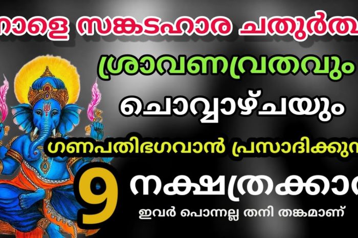 കോടീശ്വരയോഗം വന്നുചേരാൻ പോകുന്ന ഒമ്പത് നക്ഷത്ര ജാതകർ ഇവരെല്ലാം…