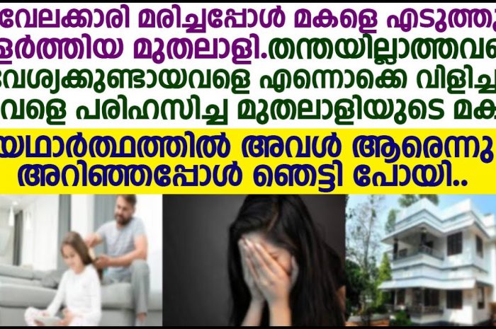 അച്ഛൻ ആരാണെന്ന് തിരിച്ചറിഞ്ഞ ആ നിമിഷം അവളുടെ മനസ്സ് സന്തോഷത്താൽ തേങ്ങി…