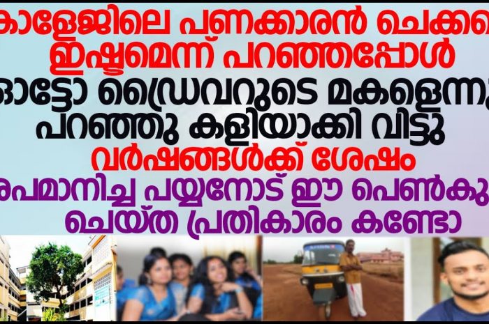 പാവപ്പെട്ട വീട്ടിലെ പെൺകുട്ടിയെ പുച്ഛിച്ച ചെറുപ്പക്കാരന് കിട്ടിയ പണി കണ്ടോ…