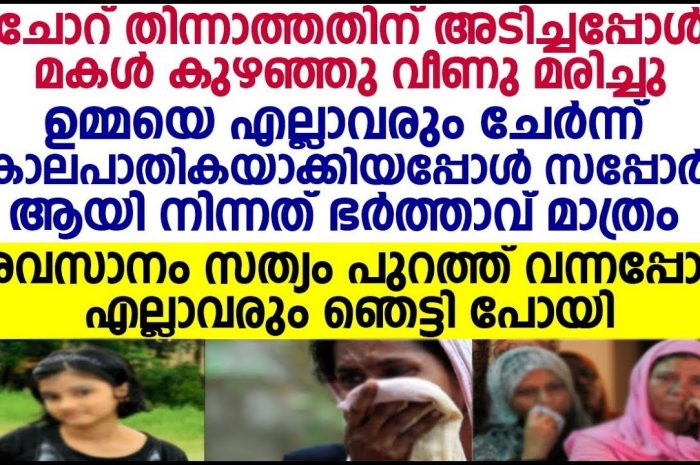 നാലു വയസ്സുകാരിയെ പെറ്റമ്മ തല്ലിക്കൊന്നു. ഇത് നിങ്ങൾ ഉറപ്പായും കേൾക്കാതെ പോകരുത് …