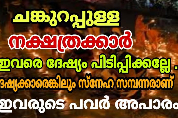 ഈ നക്ഷത്ര ജാതകരോട് അല്പം സൂക്ഷിച്ചു പെരുമാറണം കാരണം ഇവർ അല്പം ദേഷ്യക്കാരാണ്…